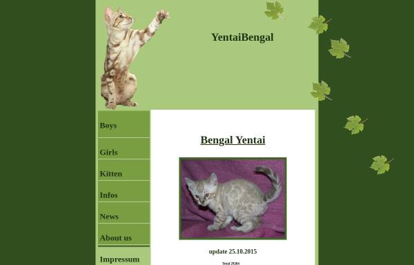 Vorschau von www.yentai.de, Yentai Bengal Katzen