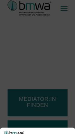 BMWA - Bundesverband Mediation in Wirtschaft und Arbeitswelt e.V.