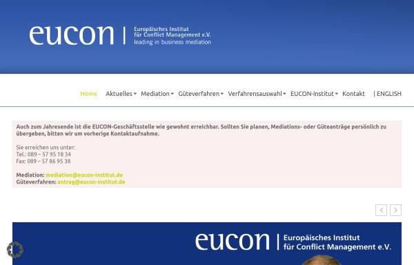 Eucon - Europäisches Institut für Conflict Management e.V.