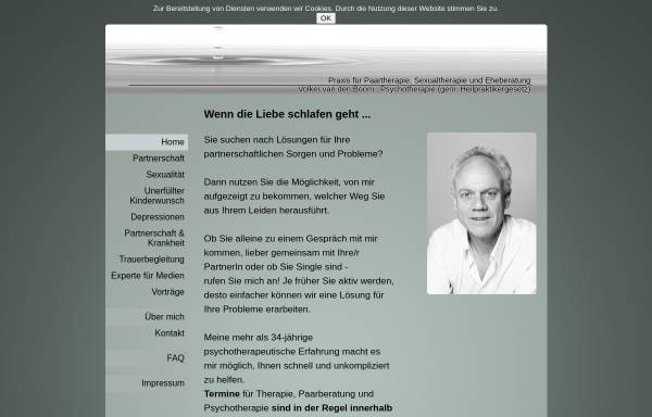Vorschau von www.sexualberatung-aachen.de, Praxis für Sexual- und Partnerschaftsberatung, Volker Van Den Boom