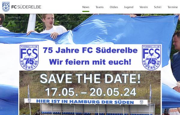 Vorschau von www.fcsuederelbe.de, FC Süderelbe