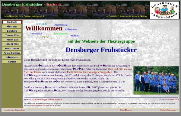 Vorschau von www.densberger-fruehstuecker.de, Theatergruppe Densberger Frühstücker