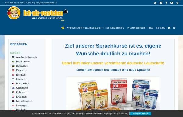 Vorschau von www.ich-nix-verstehen.de, Travellers Media