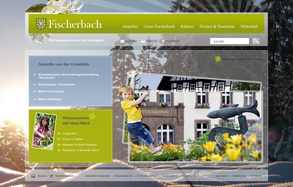 Vorschau von www.fischerbach.de, Gemeinde Fischerbach
