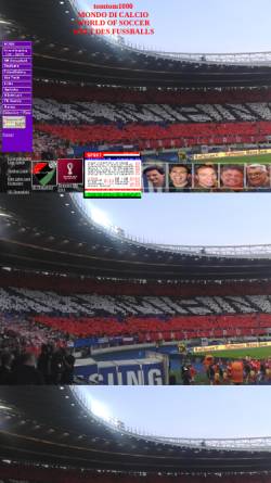 Vorschau der mobilen Webseite www.8ung.at, Tomtom's Welt des Fußballs