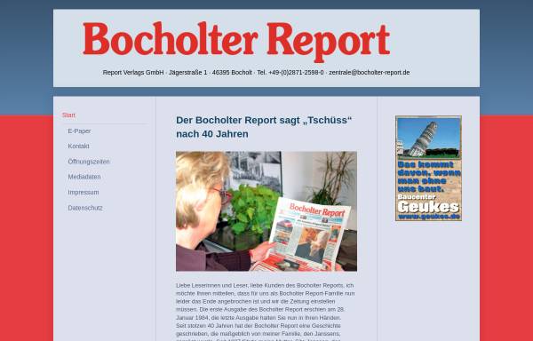 Bocholter Report