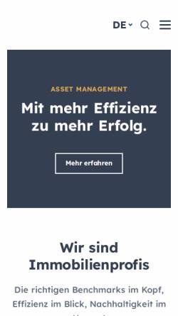 Vorschau der mobilen Webseite www.ais-management.de, AIS-Management