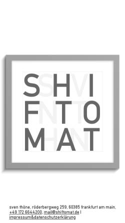 Vorschau der mobilen Webseite www.shiftomat.de, Shiftomat