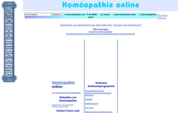 Bunkahle.com - Homöopathie Online