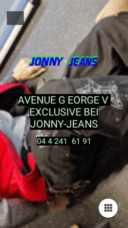 Vorschau der mobilen Webseite www.jonny-jeans.ch, Jonny-Jeans