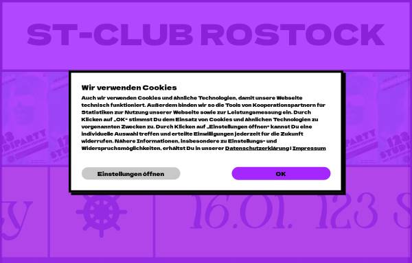 Vorschau von www.stclub.de, Studentenclub an der Sektion Schiffstechnik ST-Club Rostock e.V.
