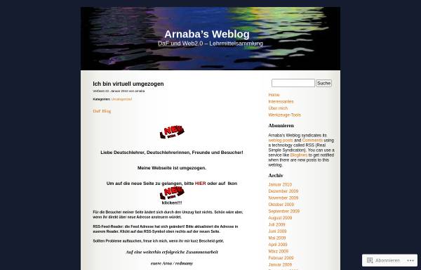 Arnaba’s Weblog