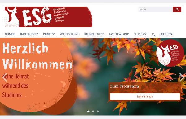 Vorschau von www.esg-goettingen.de, Göttingen - ESG