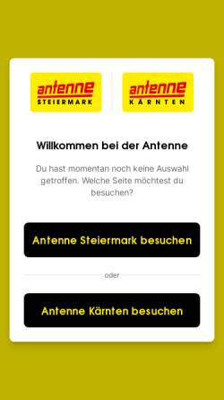 Vorschau der mobilen Webseite www.antenne.net, Die Antenne
