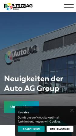 Vorschau der mobilen Webseite www.autoag.ch, Auto AG