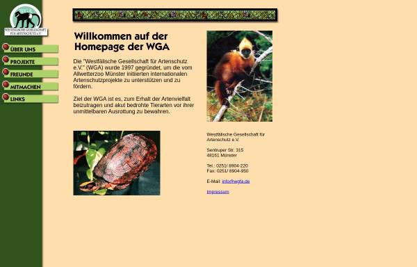 Westfälische Gesellschaft für Artenschutz e. V. (WGA)