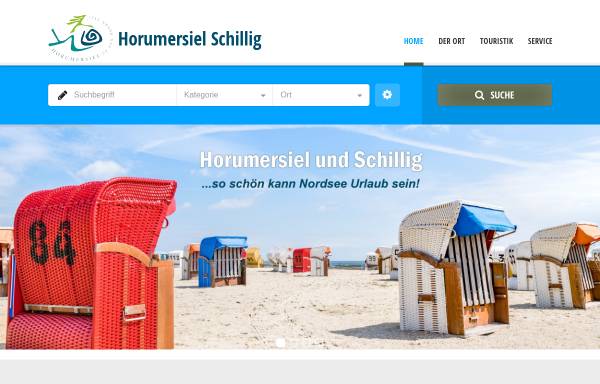 Vorschau von www.horumersiel-schillig.de, Horumersiel-Schillig