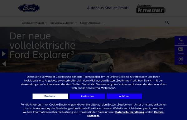 Vorschau von www.ford-knauer-bad-duerkheim.de, Autohaus Knauer