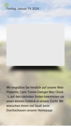 Vorschau der mobilen Webseite www.cairn-freunde.de, Cairn Freunde
