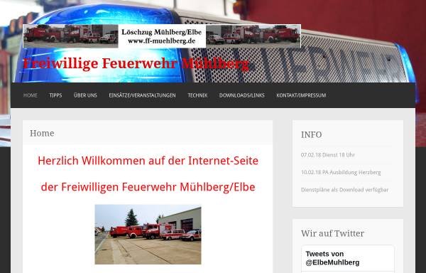 Freiwillige Feuerwehr Mühlberg/Elbe