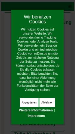 Vorschau der mobilen Webseite www.terrier.at, Österreichischer Club für Tertier