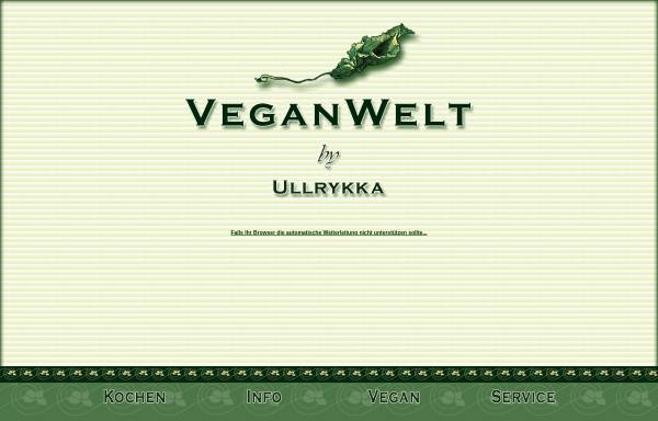 Vorschau von www.veganwelt.de, Ullrykkas VeganWelt