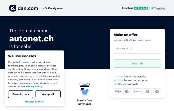 Vorschau von www.autonet.ch, LGH Informatic - autonet.ch