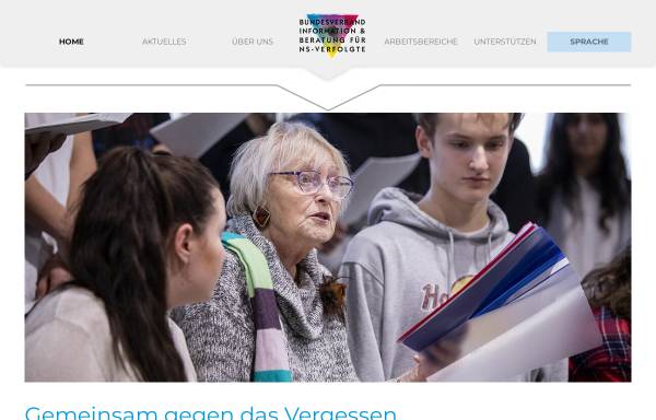 Vorschau von www.nsberatung.de, Bundesverband Information und Beratung für NS-Verfolgte
