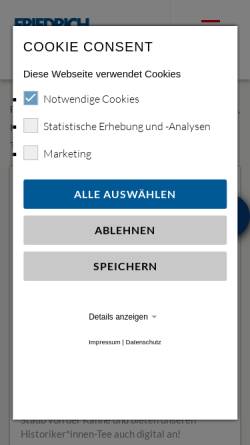Vorschau der mobilen Webseite www.fes.de, Die 