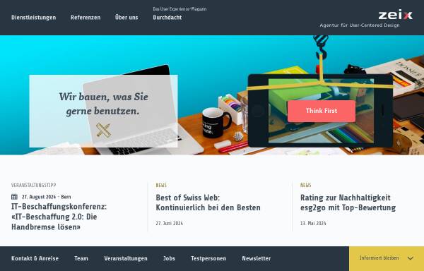 Vorschau von zeix.com, Zeix AG