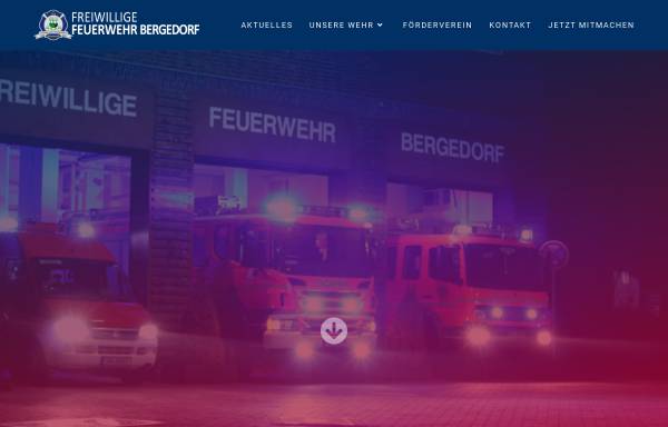 Vorschau von ff-bergedorf.de, Freiwillige Feuerwehr Bergedorf