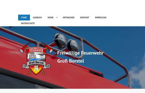 Vorschau von www.ff-gross-borstel.de, Freiwillige Feuerwehr Groß Borstel