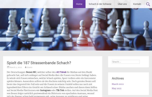Vorschau von www.zuercher-schachverband.ch, Zürcher Schachverband