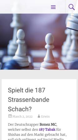 Vorschau der mobilen Webseite www.zuercher-schachverband.ch, Zürcher Schachverband
