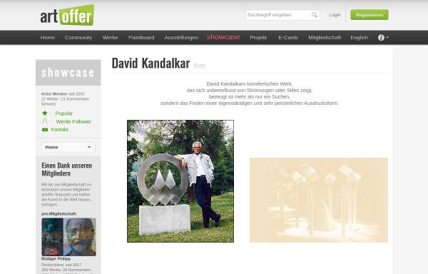 Vorschau von www.artoffer.com, Kandalkar, David