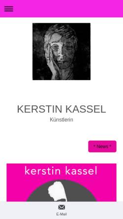 Vorschau der mobilen Webseite www.kassel-kunst.de, Kassel, Kerstin