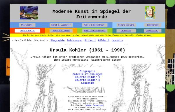 Vorschau von www.elvira-von-seydlitz.de, Kohler, Ursula (1961-1996)