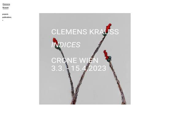 Vorschau von www.clemenskrauss.com, Krauss, Clemens