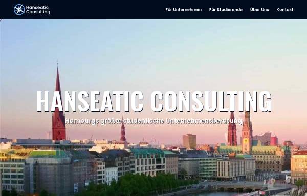 Vorschau von hanseaticconsulting.de, Hanseatic Consulting – Studentische Unternehmensberatung e.V.