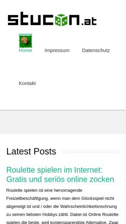 Vorschau der mobilen Webseite www.stucon.at, StuCon Junior Enterprise