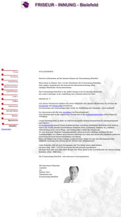 Vorschau der mobilen Webseite friseur-innung-bielefeld.de, Friseur-Innung Bielefeld