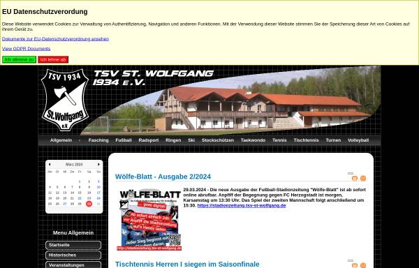 Vorschau von www.tsv-st-wolfgang.de, TSV St.Wolfgang 1934 e. V.