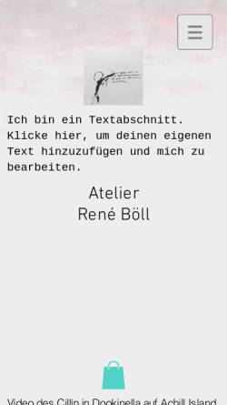 Vorschau der mobilen Webseite www.rene-boell.de, Böll, René