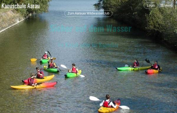 Vorschau von www.kanu-aarau.com, Aarauer Wildwasser Club (AWC)