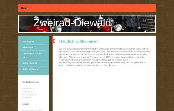 Vorschau von www.zweirad-diewald.de, Zweirad Diewald