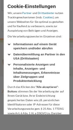 Vorschau der mobilen Webseite www.klett-sprachen.de, Ernst Klett Sprachen GmbH