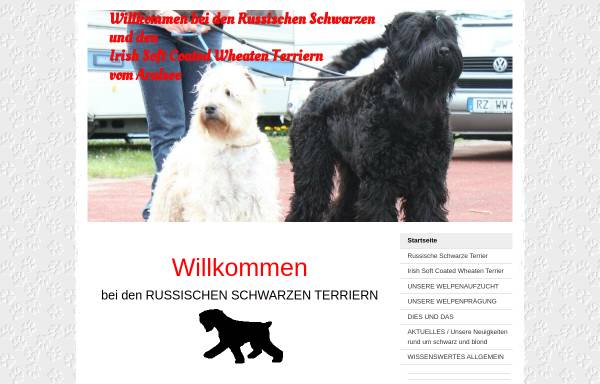 Vorschau von www.vomaralsee.de, Die Schwarzen Terrier vom Aralsee