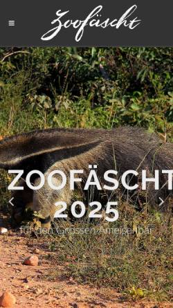 Vorschau der mobilen Webseite www.zoofaescht.ch, Zoofäscht