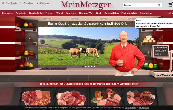 Vorschau von www.meinmetzger.de, Metzgerei Fries