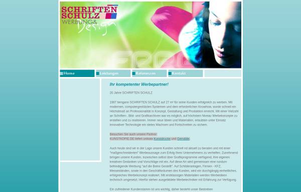 Vorschau von www.schriften-schulz.de, Schriften-Schulz, Werbung und Design